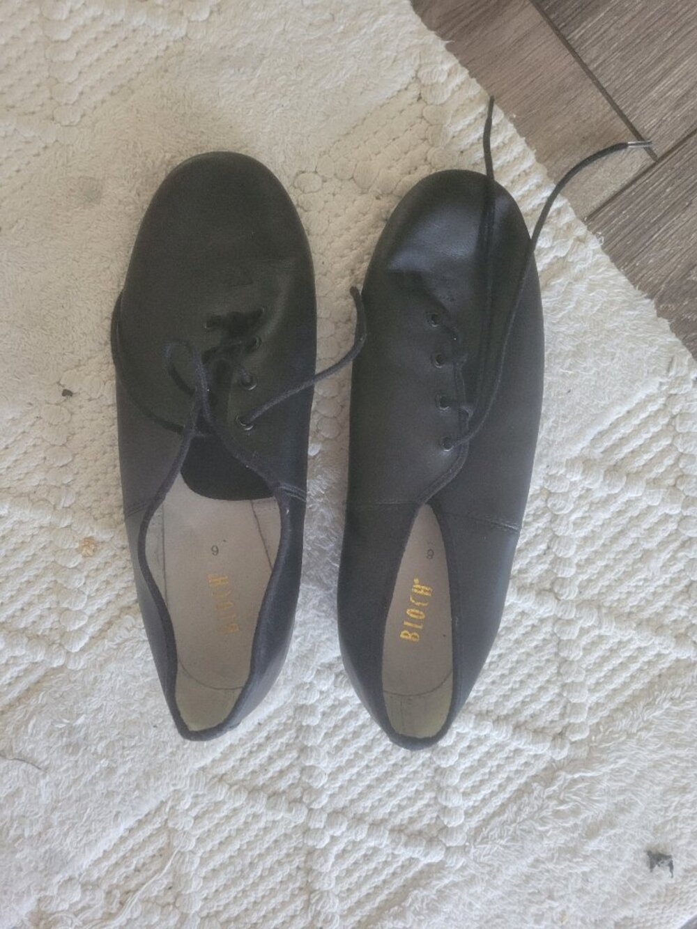 Bloch leather jazz shoes